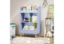 TLGREEN Spielzeugtruhe Kinderregal Bücherregal Blau Bild 4