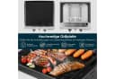 TLGREEN Camping-Gasgrill Tischgrill mit Emaille-Platte Schwarz Bild 5