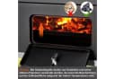 TLGREEN Holzkohlegrill Grillwagen XXL Schwarz Grau Bild 4