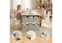 TLGREEN Kindertisch Set Höhenverstellbar mit 2 Stühlen Bild 5