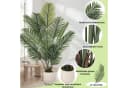 TLGREEN Künstliche Areca Palme 150cm Grün mit Übertopf Bild 3