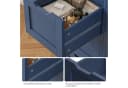 HOMECHO Hochschrank mit 3 Türen und 3 Schubladen Weiß Bild 4