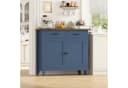HOMECHO Buffet Sideboard Weiß mit 2 Schubladen und 2 Türen Bild 4