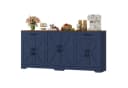 HOMECHO Sideboard 180 cm breit Küchenschrank mit Arbeitsplatte Bild 2