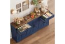 HOMECHO Sideboard 180 cm breit Küchenschrank mit Arbeitsplatte Bild 5