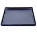 Meinposten Dekoteller Schwarz Dekoschale Metall Teller Schale Alu Deko 25x25 Bild 2