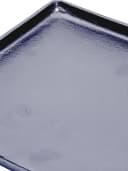 Meinposten Dekoteller Schwarz Dekoschale Metall Teller Schale Alu Deko 25x25 Bild 3
