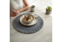 Meinposten Makramee Platzset Tischdeko rund boho Deko creme 38 cm Bild 1