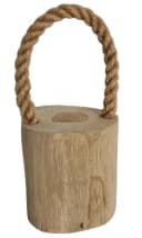 Meinposten Türstopper Holz Maritim Rustikal Teakholz Natur Bild 2