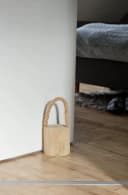 Meinposten Türstopper Holz Maritim Rustikal Teakholz Natur Bild 3