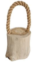 Meinposten Türstopper Holz Maritim Rustikal Teakholz Natur Bild 4