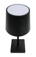 Meinposten LED Tischleuchte Touch dimmbar schwarz kabellos Bild 3