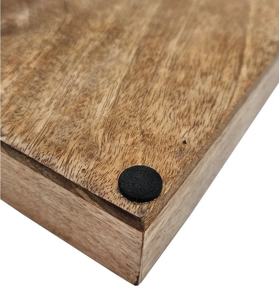 Meinposten Dekotablett Mangoholz 40 x 18 cm - Bild 4