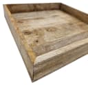 Meinposten Dekotablett Massivholz Mangoholz 30x30 cm Bild 1