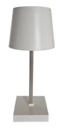 Meinposten LED Nachttischlampe Tischleuchte Touch dimmbar Weiß Silber Bild 2