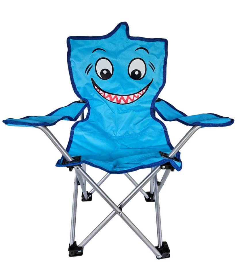Meinposten Kinder-Klappstuhl Camping Garten blau/grün/rot - Bild 2