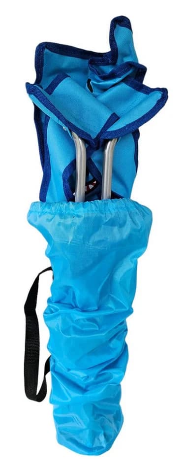 Meinposten Kinder-Klappstuhl Camping Garten blau/grün/rot - Bild 3