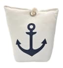 Meinposten Türstopper Anker Maritim Blau/Weiß Polyester Bild 2
