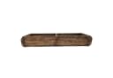 Meinposten Holzkiste Ziegelform Braun Recyceltes Holz Bild 2