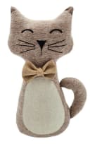 Meinposten Türstopper Katze Molly Braun Sandfüllung 1 kg Bild 2