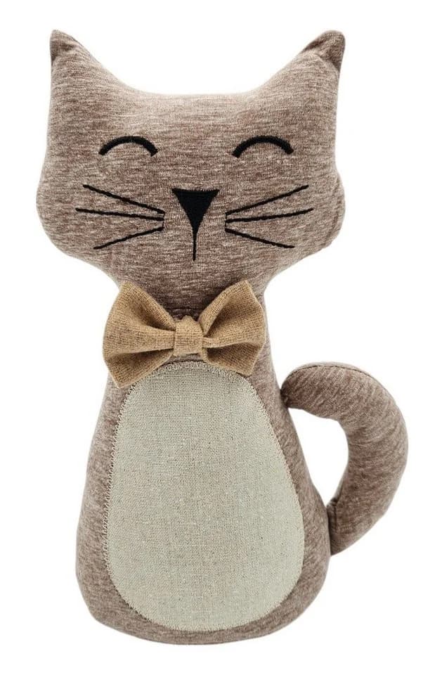 Meinposten Türstopper Katze Molly Braun Sandfüllung 1 kg - Bild 2