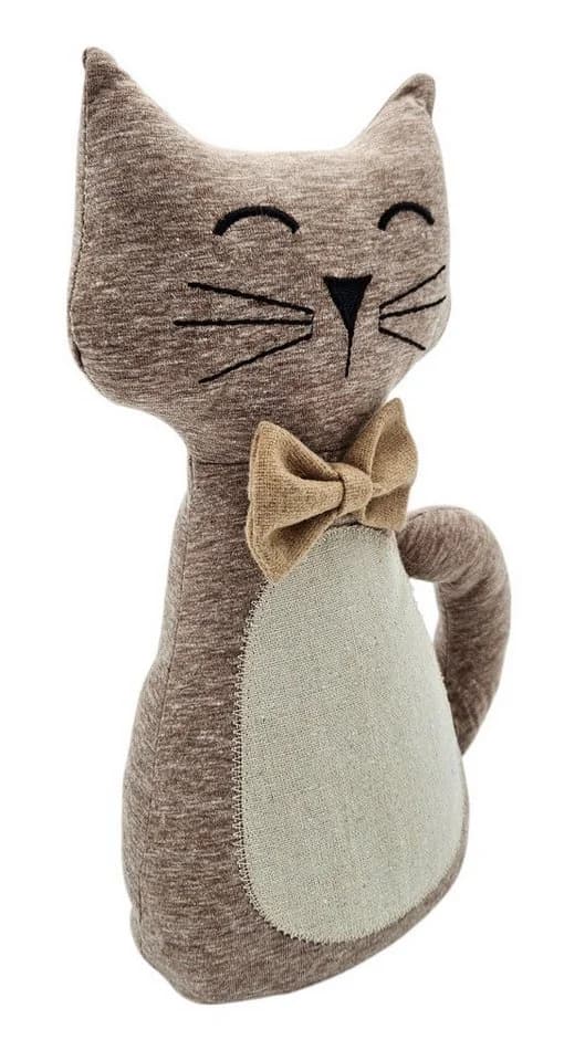 Meinposten Türstopper Katze Molly Braun Sandfüllung 1 kg - Bild 3