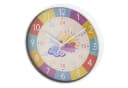 Meinposten Lernuhr Wanduhr Kinderuhr bunt analoge Montessori Kinderzimmer Bild 2