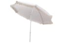 Meinposten Sonnenschirm Creme Fransen UV30+ 155cm Bild 2