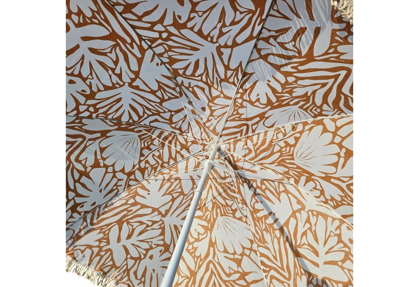 Meinposten Sonnenschirm BOHO bunt mit Fransen und UV-Schutz - Bild 4