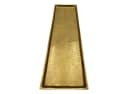 Meinposten Dekotablett Gold Aluminium Rechteckig Bild 3