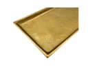 Meinposten Dekotablett Gold Aluminium Rechteckig Bild 4