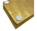 Meinposten Dekotablett Gold Aluminium Rechteckig Bild 5