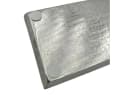 Elegantes Aluminium-Tablett in Silber Bild 5