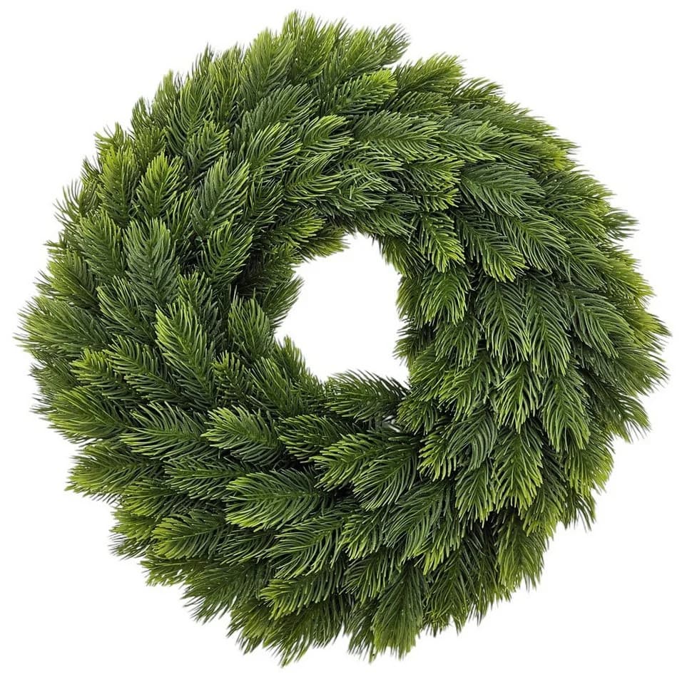 Meinposten Adventskranz Tannenkranz Grün Ø 40cm - Bild 2
