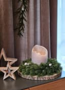 Meinposten Adventskranz Tannenkranz Grün Ø 40cm Bild 3