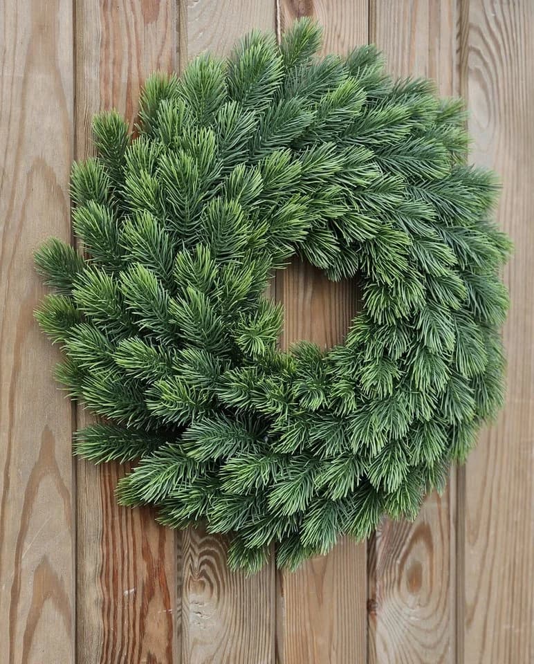Meinposten Adventskranz Tannenkranz Grün Ø 40cm - Bild 4