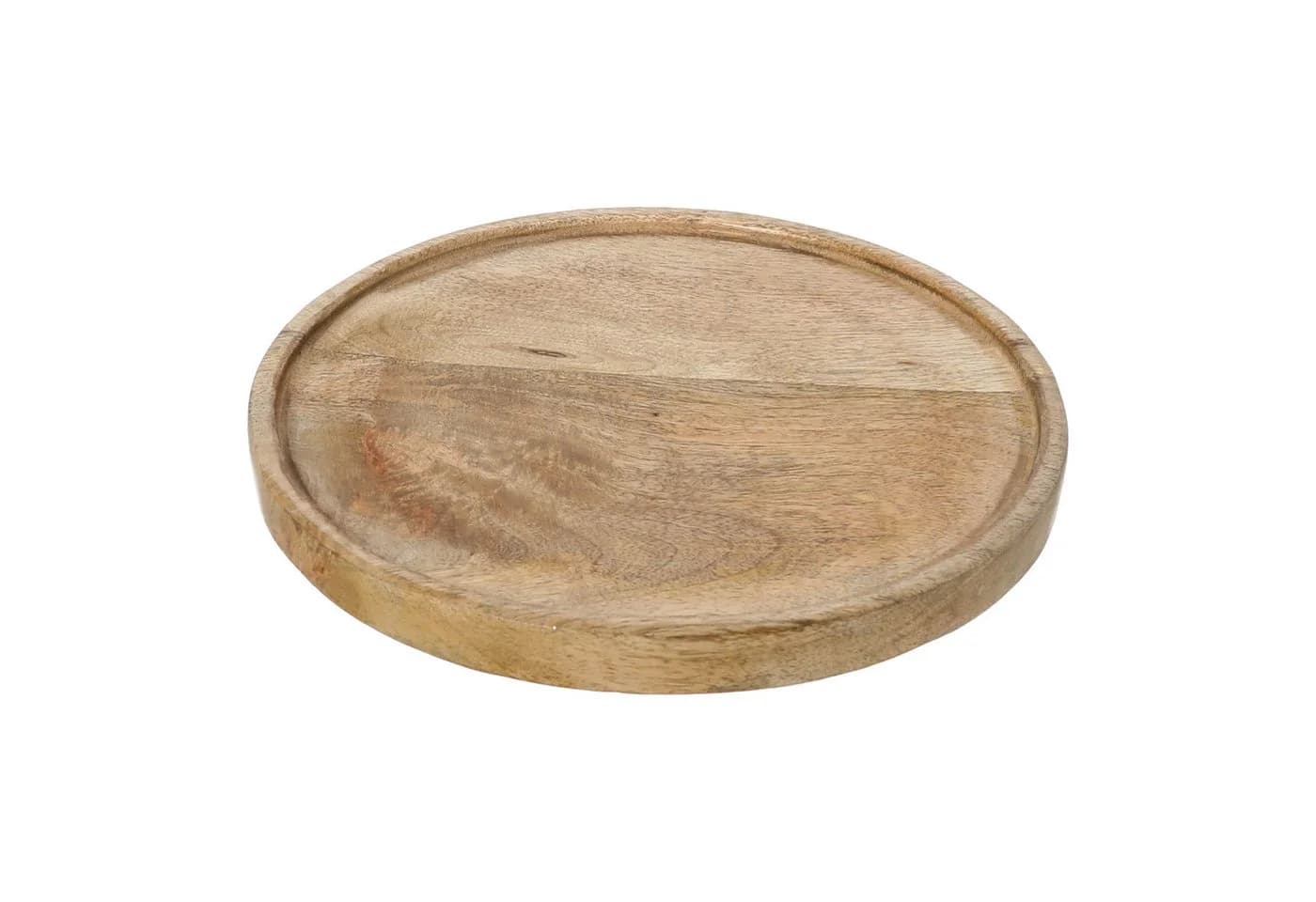 Meinposten Dekoteller Mango Holz Ø 25 cm - Bild 2