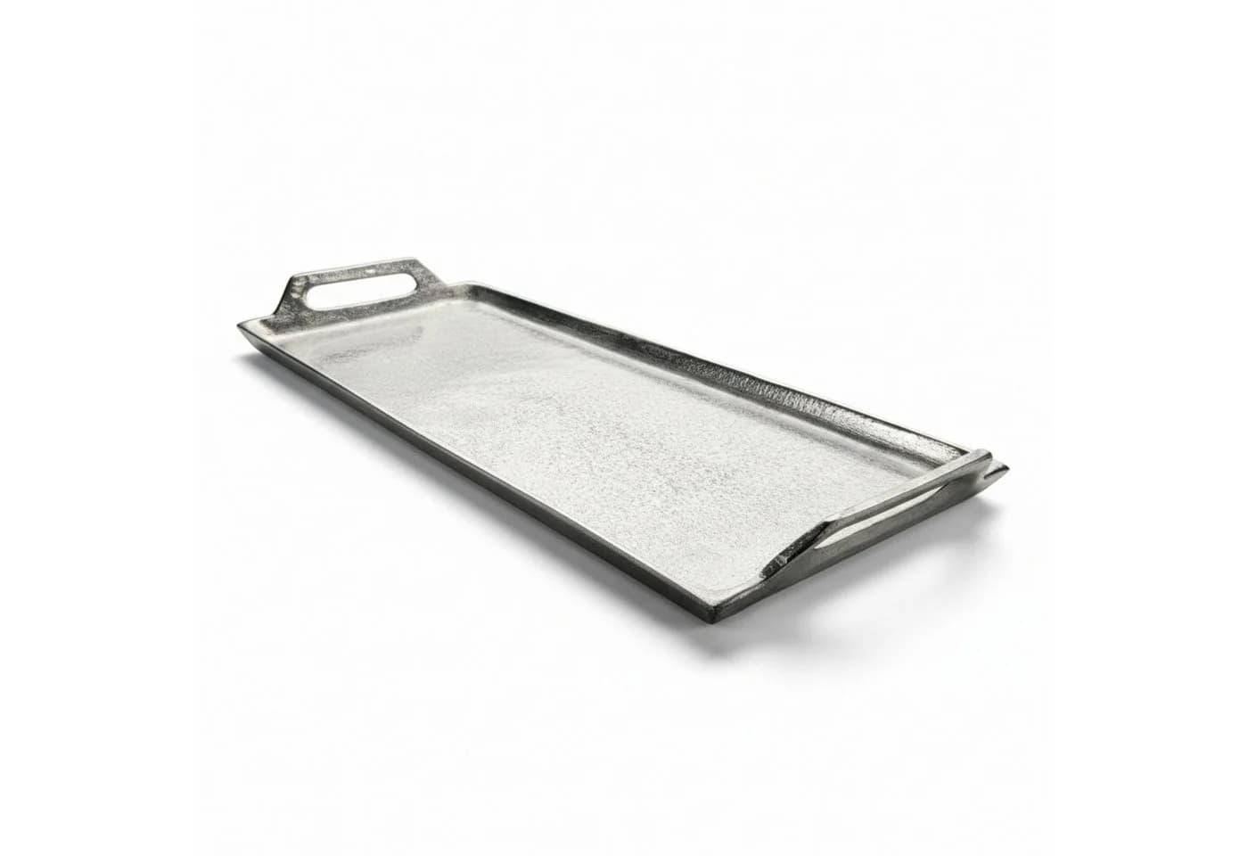 Meinposten Dekoschale Silber Aluminium - Bild 2