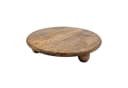 Meinposten Dekoteller Kerzentablett Mangoholz 29 cm Bild 5