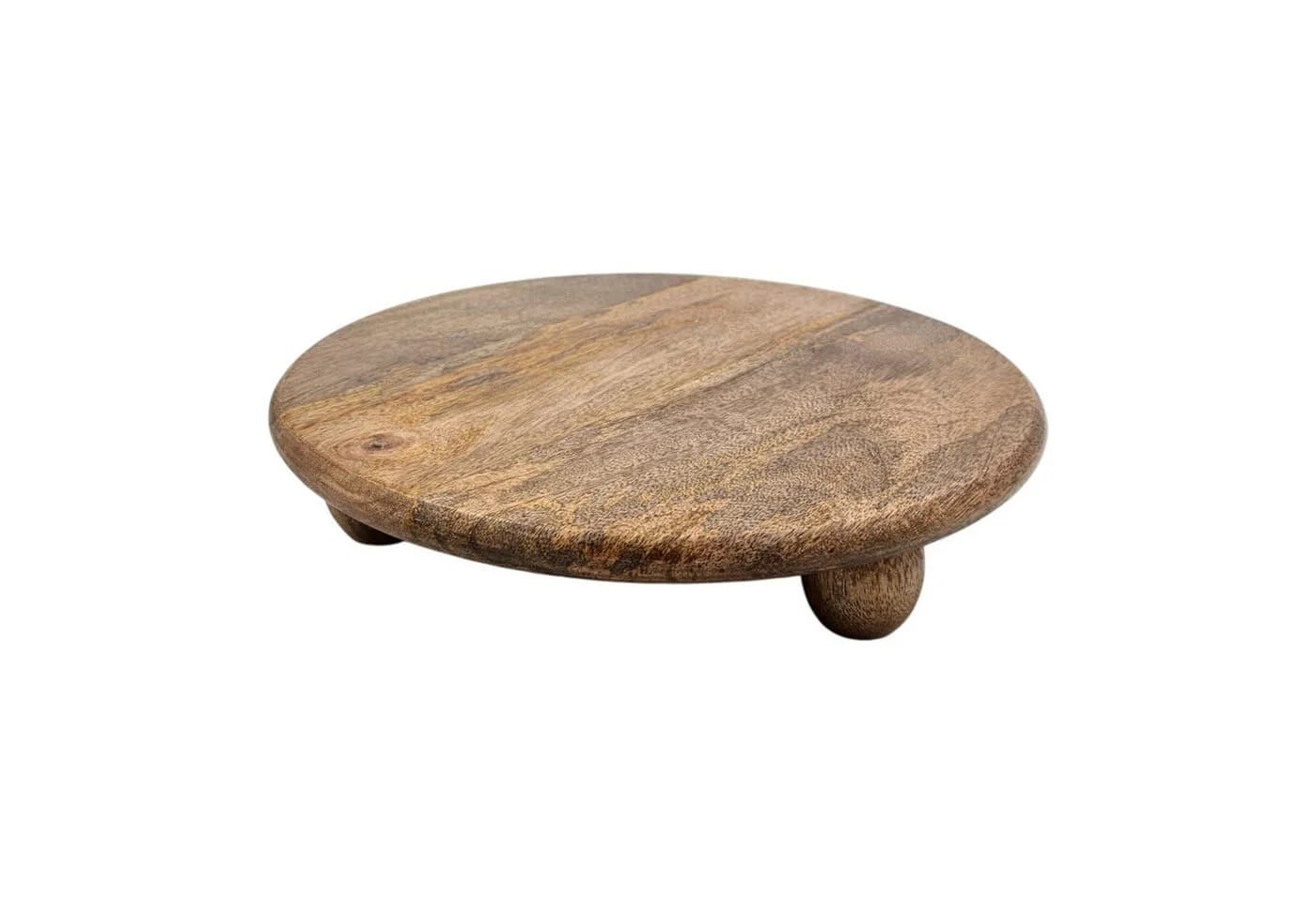 Meinposten Dekoteller Kerzentablett Mangoholz 29 cm - Bild 5
