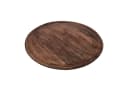 Meinposten Dekoteller Mangoholz rund 37 cm braun Bild 2