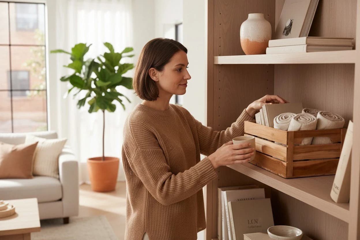 Meinposten Holzkiste Teakholz Dekokiste Aufbewahrungsbox