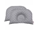 BabyDorm Kinderwagenkissen BuggyDorm Jonna Grau 100% Baumwolle Bild 1