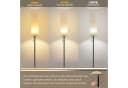 ZMH LED Stehlampe Dimmbar Retro Stoffschirm Beige Bild 3