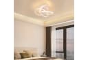 ZMH LED Deckenleuchte Modern Blume 28W Dimmbar Fernbedienung Bild 1