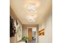 ZMH LED Deckenleuchte Modern Blume 28W Dimmbar Fernbedienung Bild 4