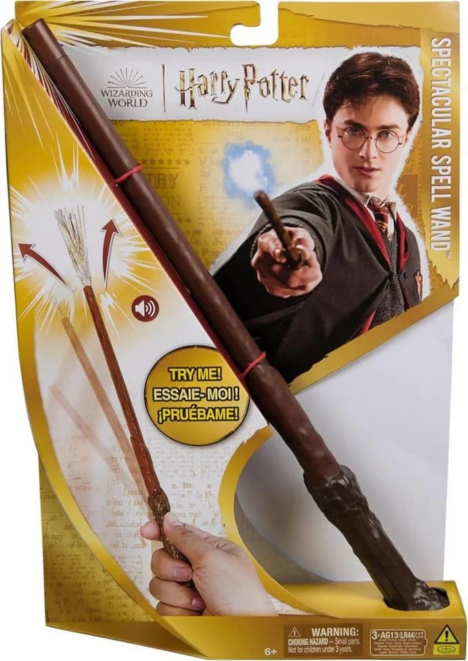 Spinmaster Harry Potter Zauberstab mit Vibration, Sound & Lichteffekt - Bild 2
