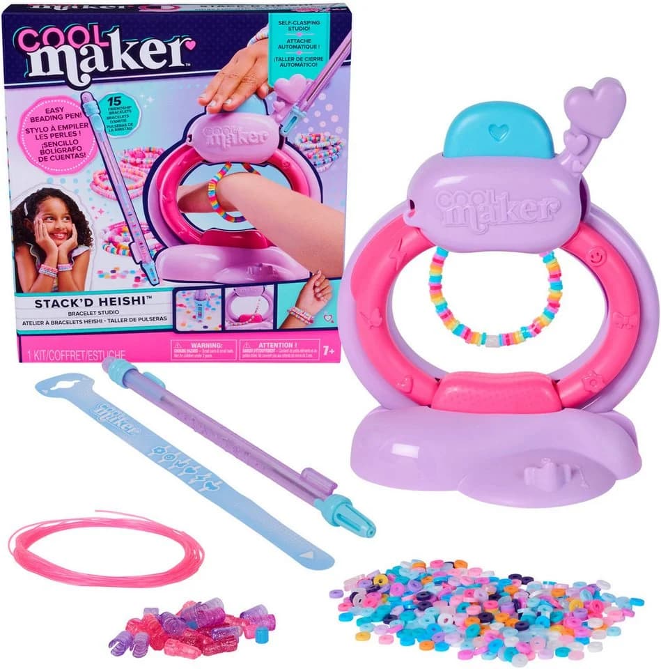 Spin Master Kreativset Cool Maker Stack'd Heishi Armband Studio Bunt - Bild 2
