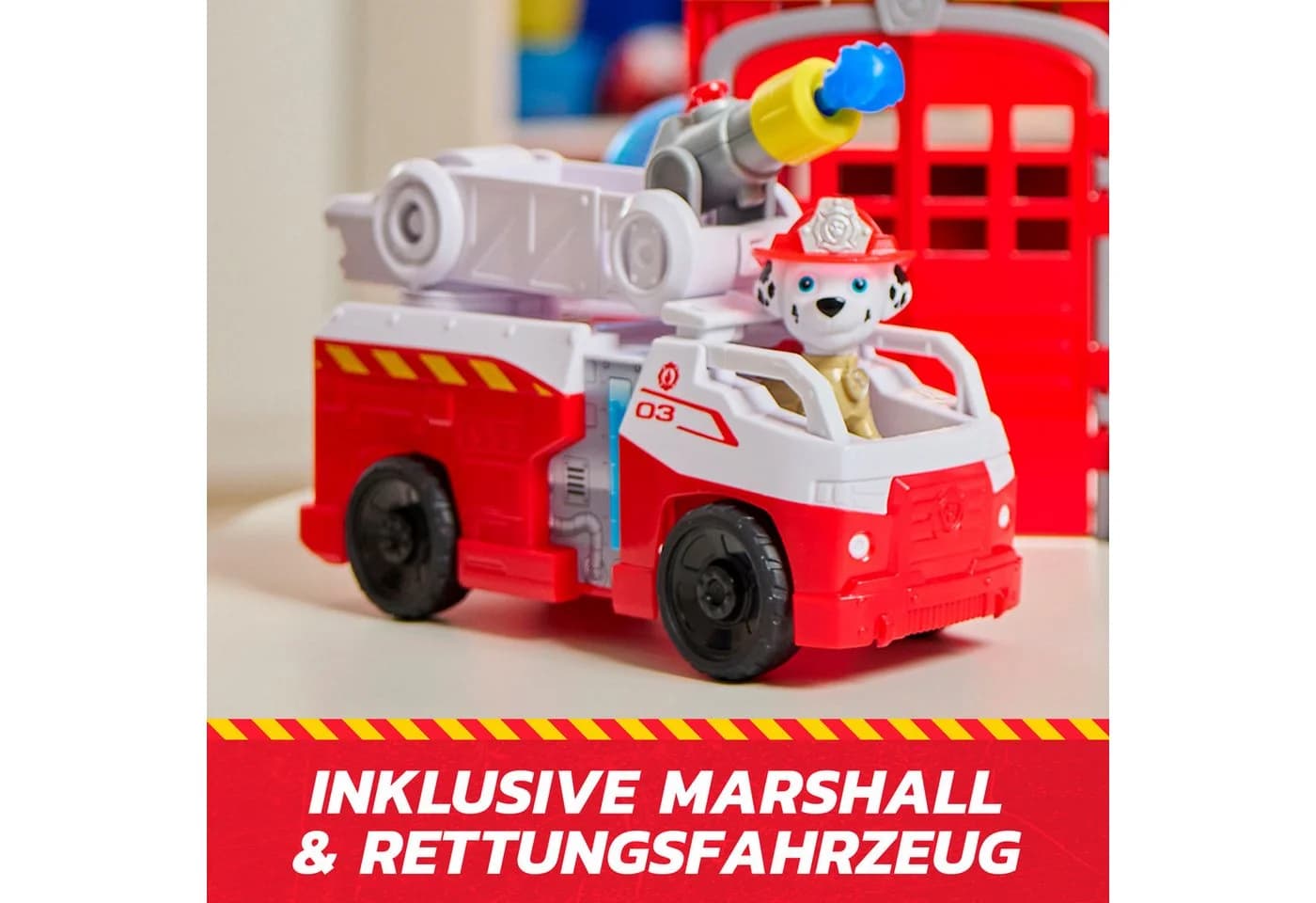 Spin Master PAW Patrol Fire Rescue Feuerwehr-Station mit Licht- und Soundeffekten - Bild 4