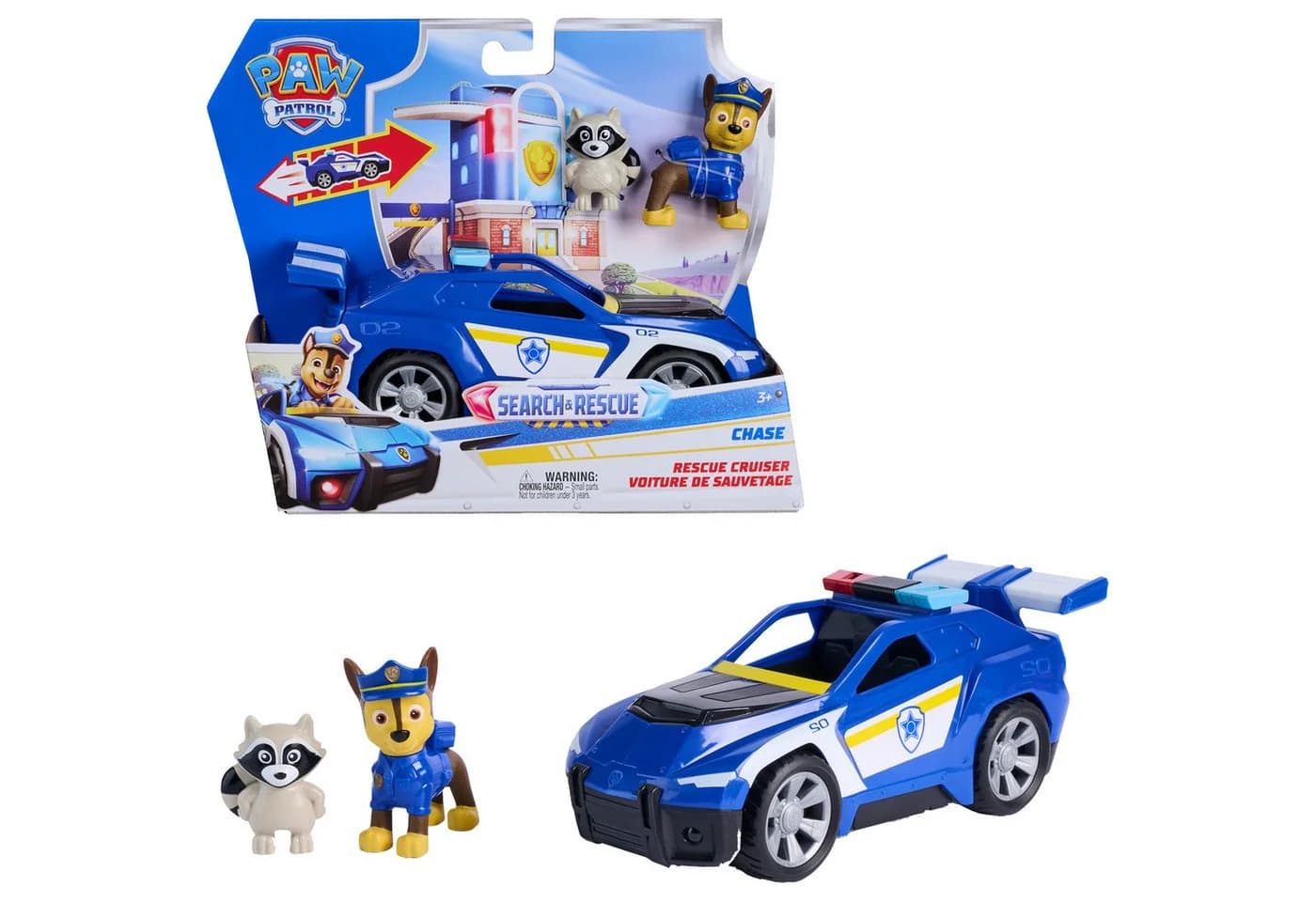 PAW PATROL Spielzeug-Auto Spin Master Search & Rescue: Chase' Polizei-Fahrzeug - Bild 2